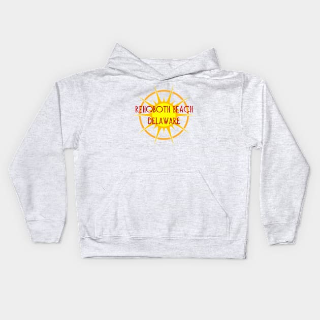 Life's a Beach: Rehoboth Beach, Delaware Kids Hoodie by Naves